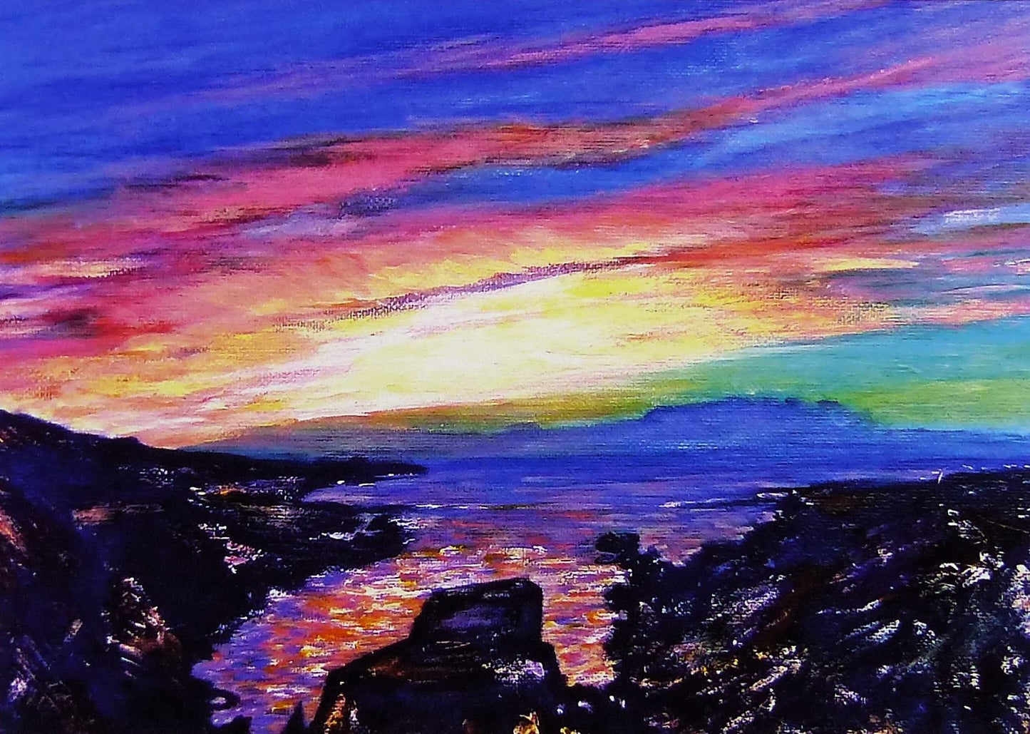 West Cork Sunsets - Set of 3 Irish Greeting Cards