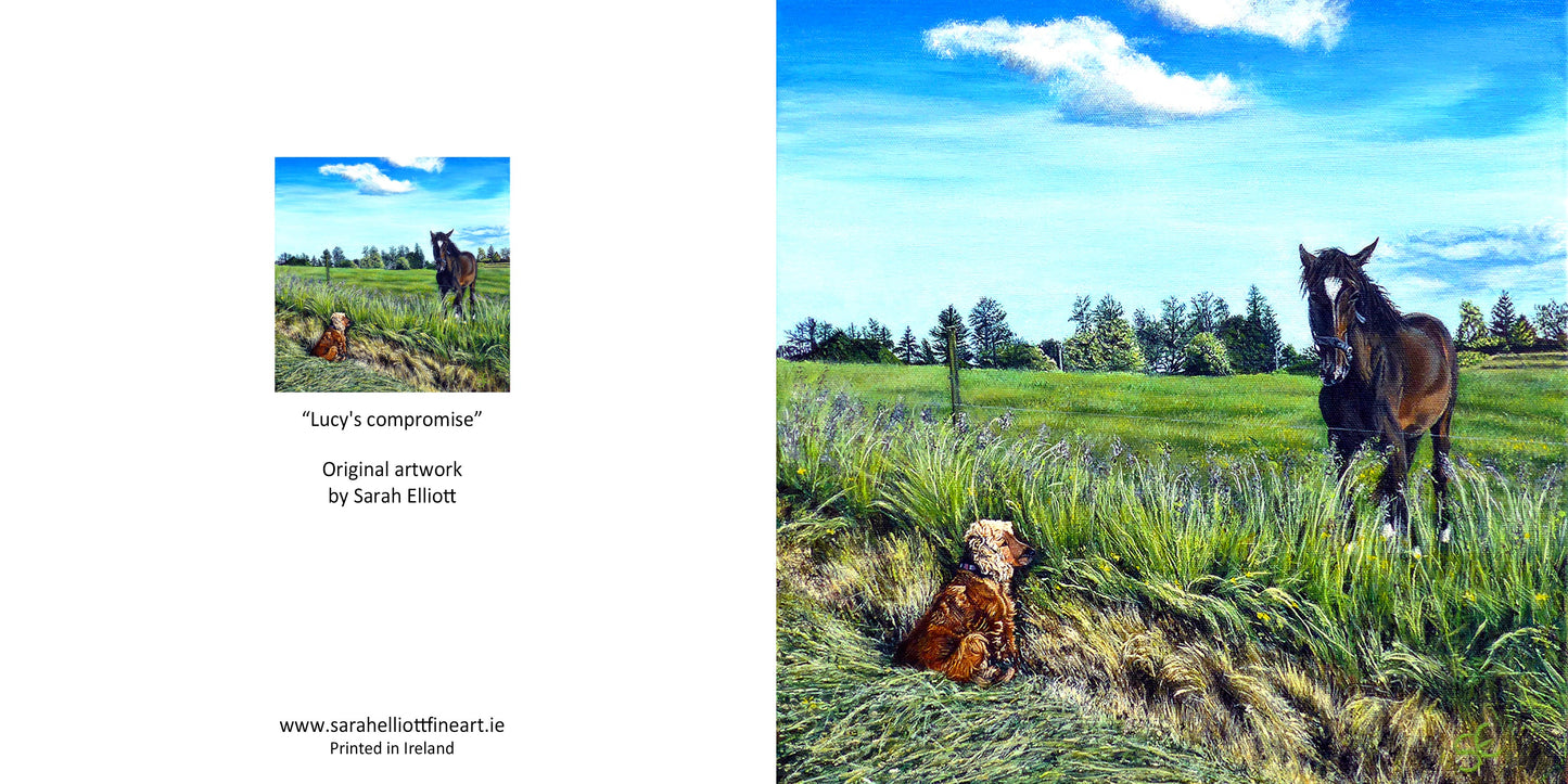 'Lucy's Compromise' Greeting Card