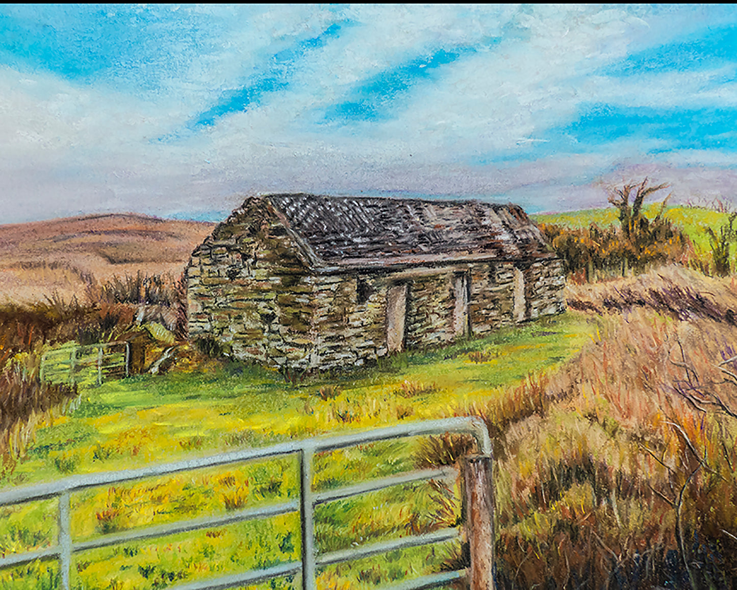 'The Pony House' Old Irish Building Greeting Card