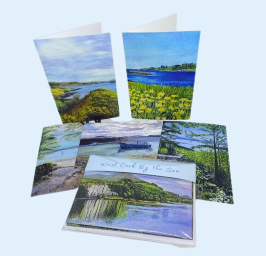West Cork by the Sea - Set of 6 Irish Seascape Greeting Cards