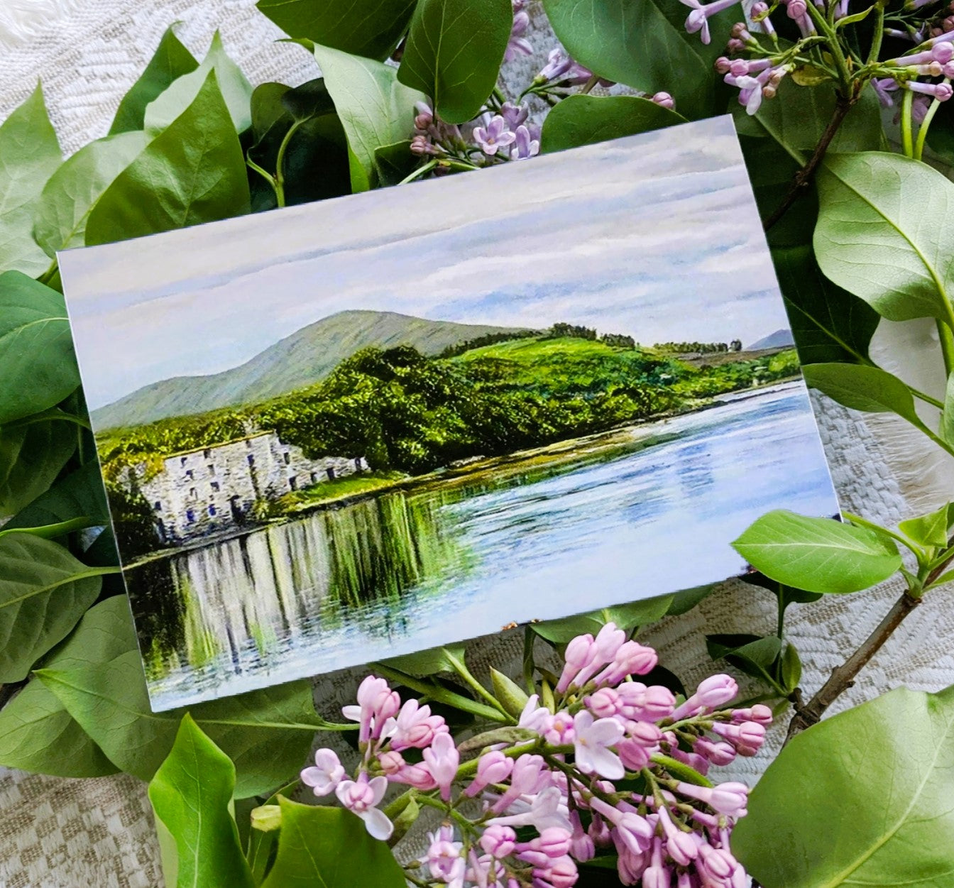 'The Grainstore, Durrus' Old Irish Building Greeting Card